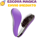 Kit 10 - Escovas Mágicas pra cabelo - Anti Frizz - De Desembaraçar Cabelo - Glamour Feminino