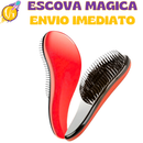 Kit 10 - Escovas Mágicas pra cabelo - Anti Frizz - De Desembaraçar Cabelo - Glamour Feminino