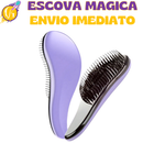 Kit 10 - Escovas Mágicas pra cabelo - Anti Frizz - De Desembaraçar Cabelo - Glamour Feminino