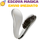 Kit 10 - Escovas Mágicas pra cabelo - Anti Frizz - De Desembaraçar Cabelo - Glamour Feminino
