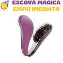 Kit 10 - Escovas Mágicas pra cabelo - Anti Frizz - De Desembaraçar Cabelo - Glamour Feminino