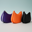 Bolsa Feminina Meia Lua Moderna Transversal Casual Elegante - Últimas Unidades