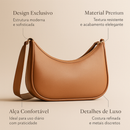 Bolsa Feminina Meia Lua Moderna Transversal Casual Elegante - Últimas Unidades