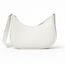 Bolsa Feminina Meia Lua Moderna Transversal Casual Elegante