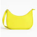 Bolsa Feminina Meia Lua Moderna Transversal Casual Elegante