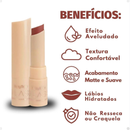 Batom Cremoso Creamy Matte GLASS BY RUBY ROSE