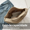 Bolsa Novo Estilo Bolsa De Moda De Ombro Unissex De Grande Capacidade Bolsa De Veludo