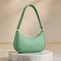 Bolsa Feminina Meia Lua Moderna Transversal Casual Elegante