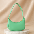 Bolsa Feminina Meia Lua Moderna Transversal Casual Elegante