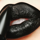 Batom Gótico Artístico, Preto, Branco ou Roxo, Maquiagem Criativa, Cosplay e Festas Temáticas