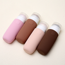 Kit 4 Garrafas De Silicone Dispensadoras Portáteis 90ml Para Viagens.