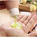 Kit 4 Garrafas De Silicone Dispensadoras Portáteis 90ml Para Viagens.